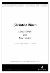 Christ Is Risen SAB choral sheet music cover